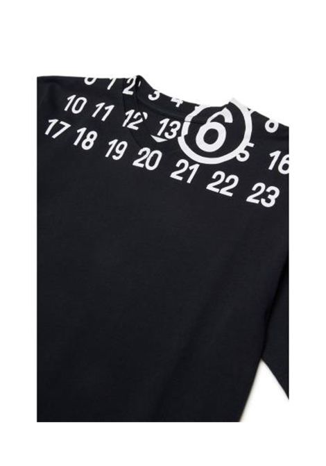 T-shirt con stampa MM6 KIDS MAISON MARGIELA | M60986 MM02YM6900